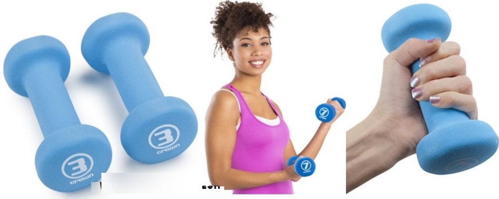 Pair of Neoprene Body Sculpting Hand Weights