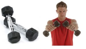 SPRI Deluxe Rubber Dumbbells